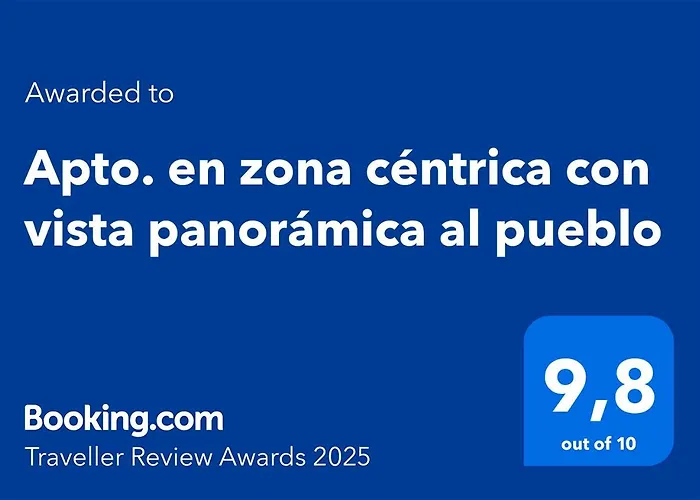 Apto. En Zona Centrica Con Vista Panoramica Al Pueblo
